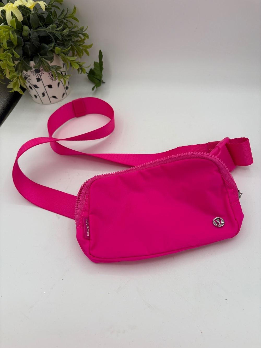 lululemon athletica Bright Pink Crossbody Belt Bag